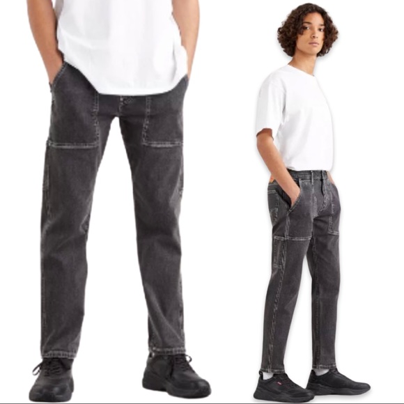 Levi’s 502™ HI-BALL UTILITY JEANS Perfect 10 Black {Levi’s Japan) A20510001 - Picture 3 of 12